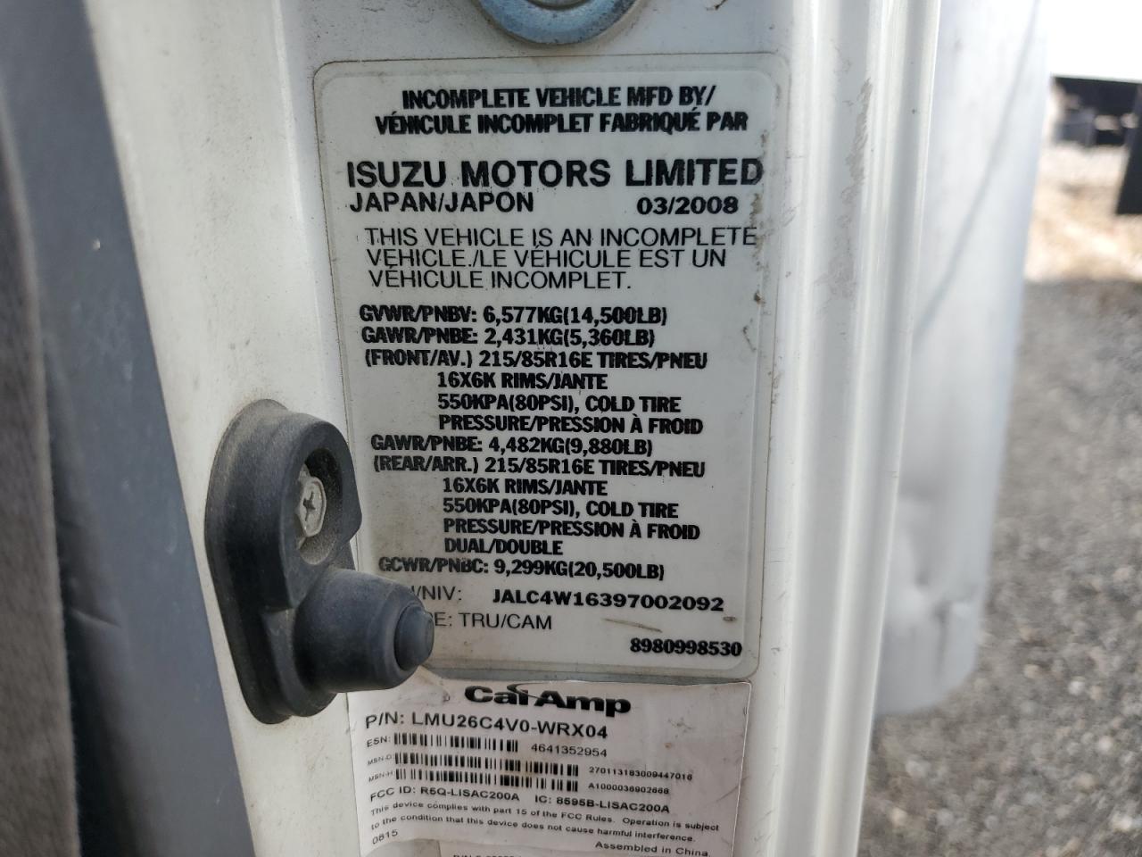 2009 ISUZU NPR photo 13