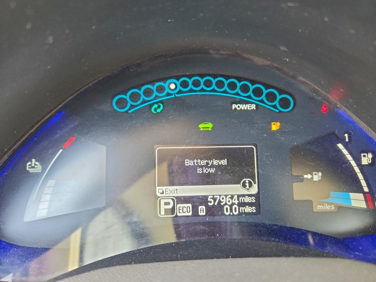 2013 NISSAN LEAF S photo 9