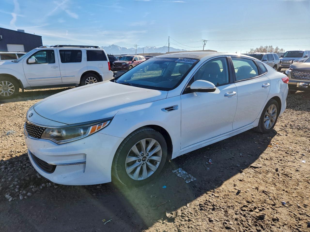 2016 KIA OPTIMA EX — FRONT END damage — photo 1