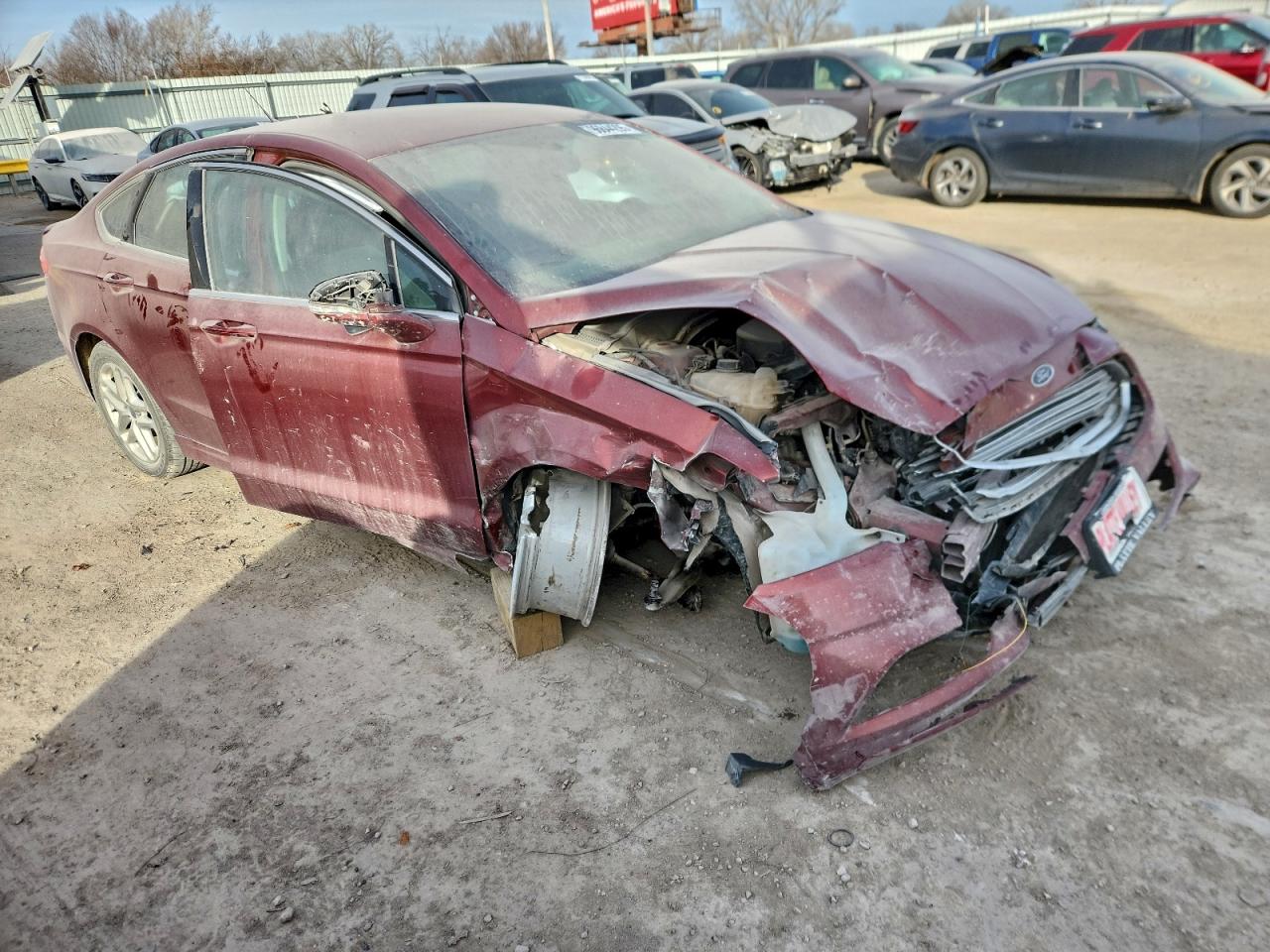 2014 FORD FUSION SE photo 4
