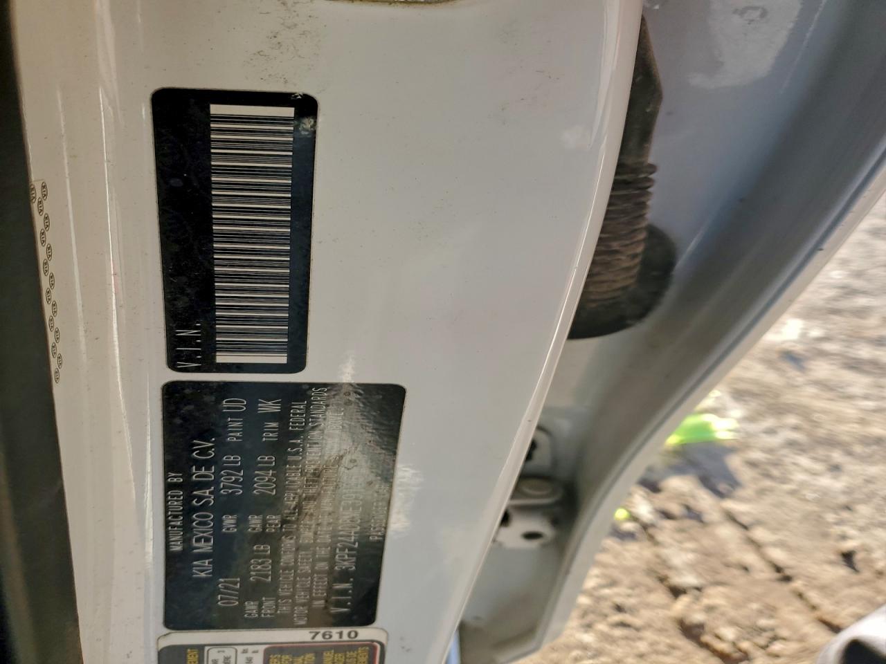 2021 KIA FORTE FE photo 12