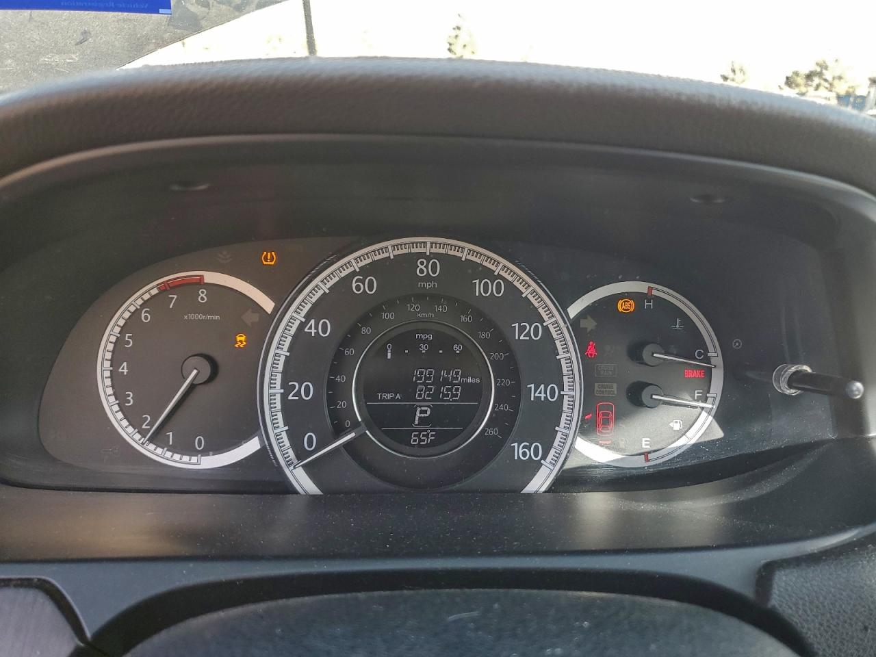 2014 HONDA ACCORD EX photo 9