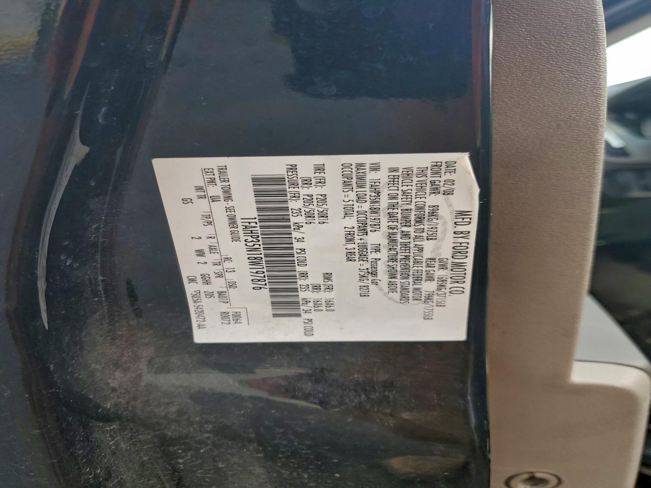 2008 FORD FOCUS SE photo 12
