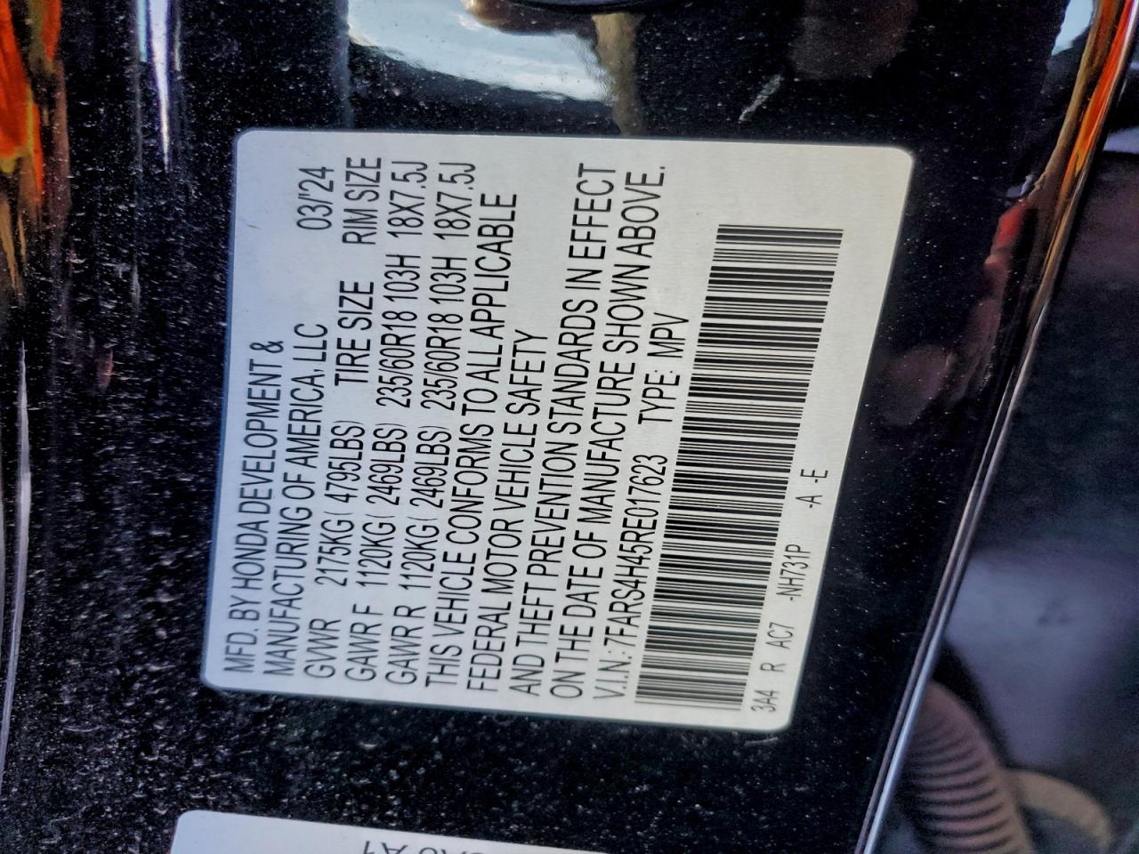 2024 HONDA CR-V EX photo 13