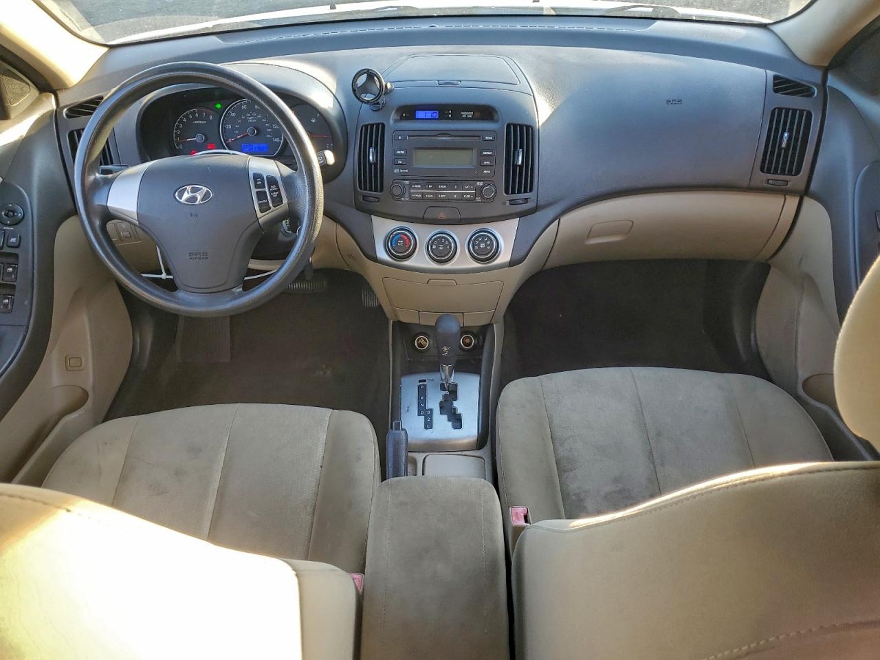 2010 HYUNDAI ELANTRA BLUE photo 8