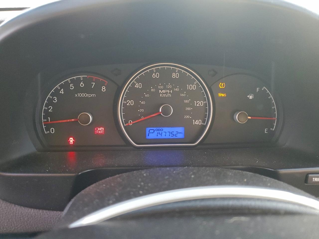 2010 HYUNDAI ELANTRA BLUE photo 9