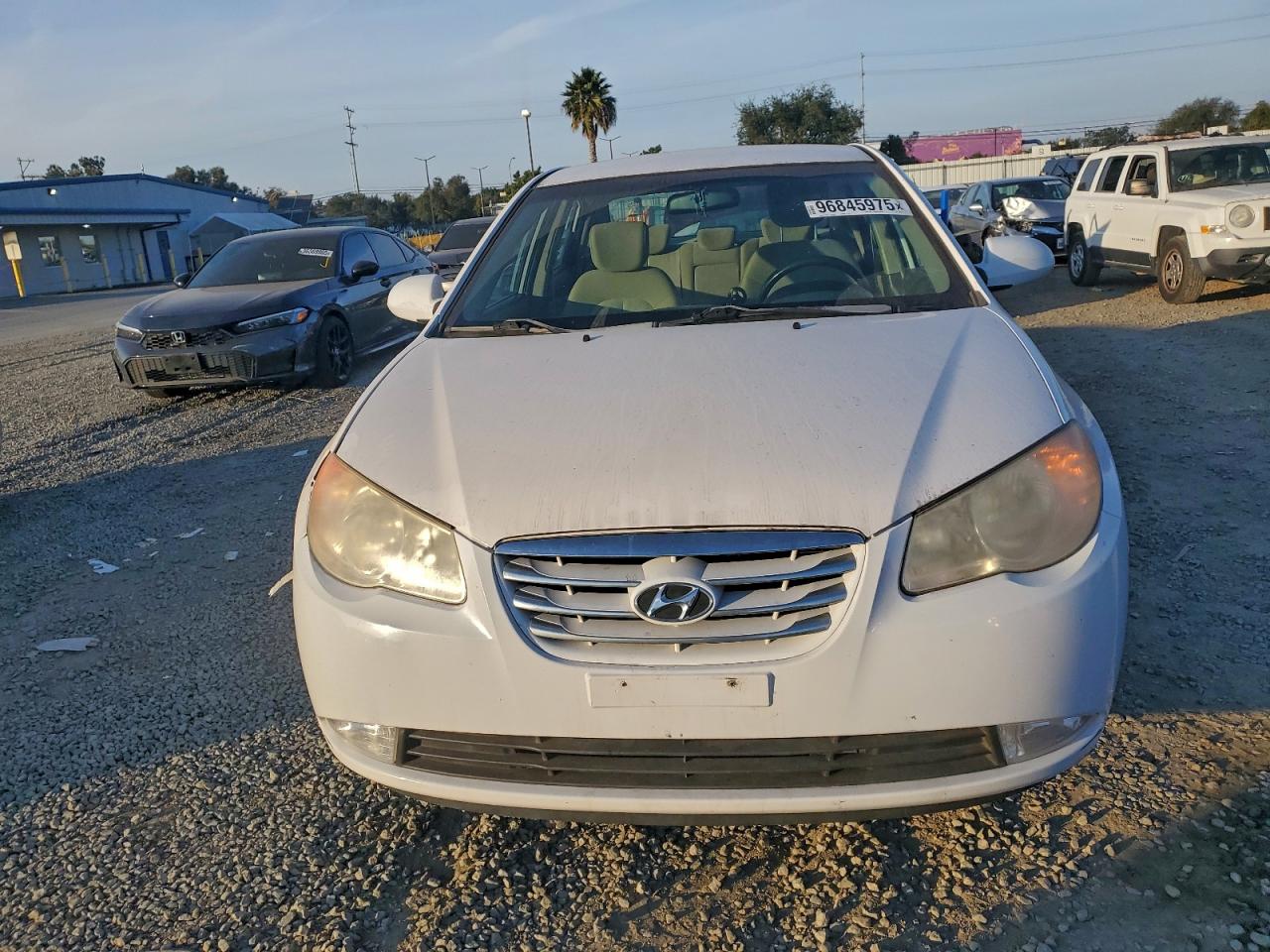 2010 HYUNDAI ELANTRA BLUE photo 5