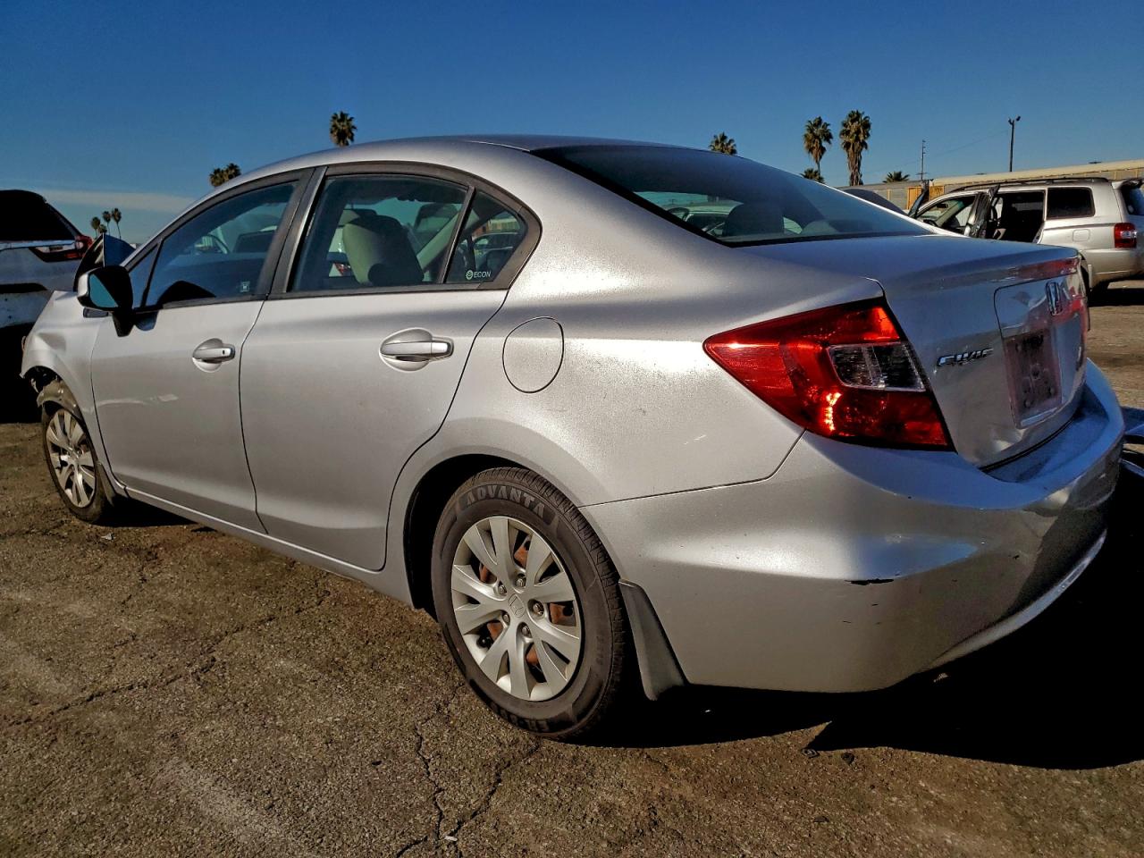 2012 HONDA CIVIC LX photo 2