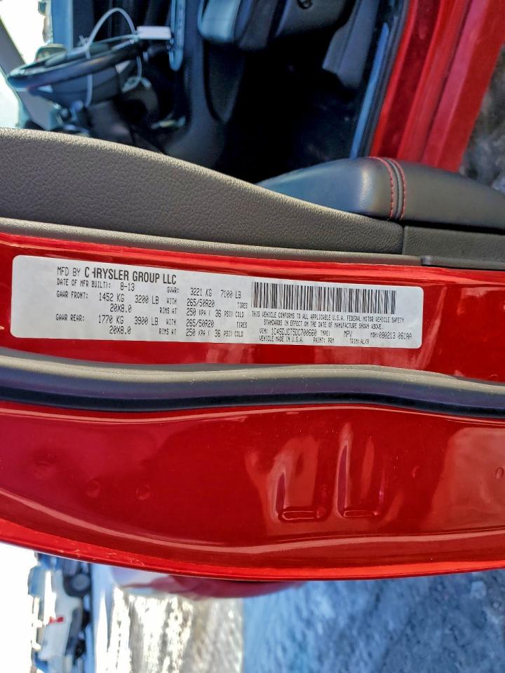 2013 DODGE DURANGO R/T photo 13