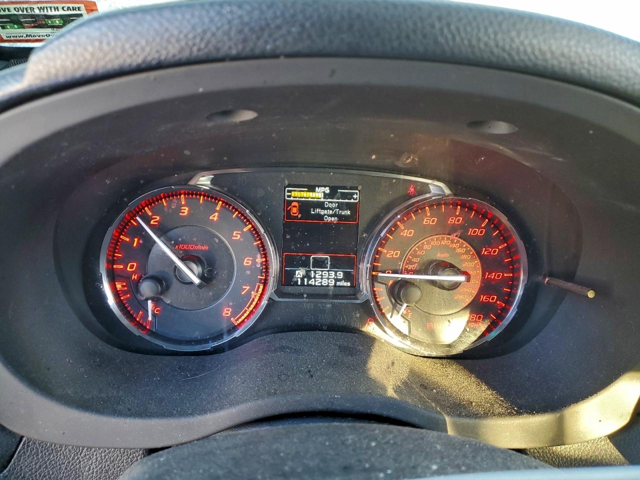 2017 SUBARU WRX photo 9