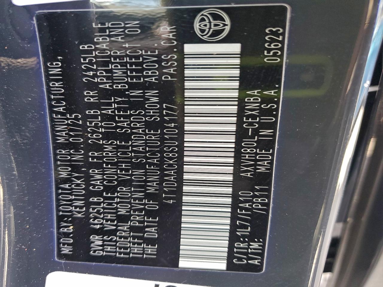 2025 TOYOTA CAMRY XSE photo 13
