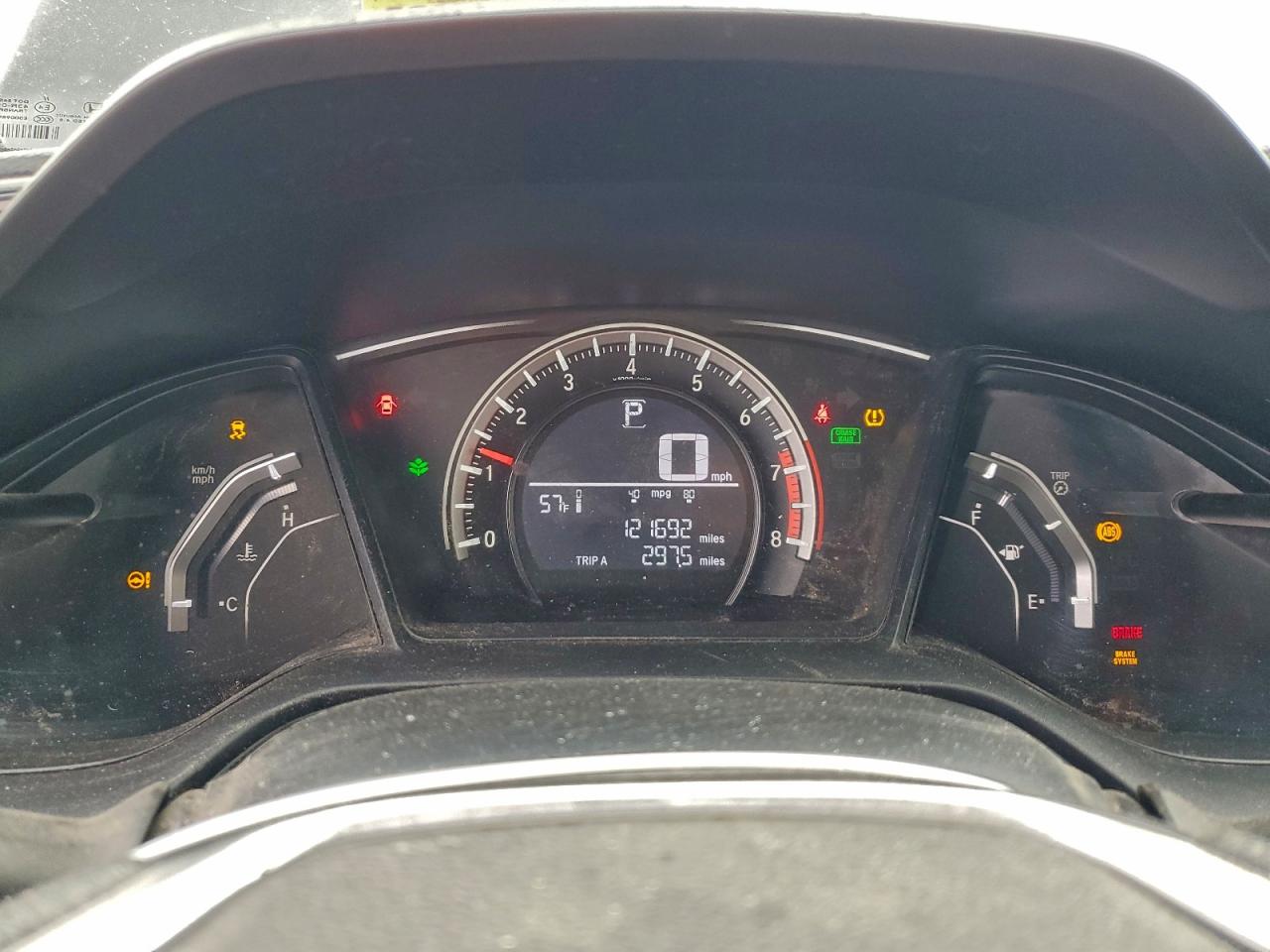 2016 HONDA CIVIC LX photo 9