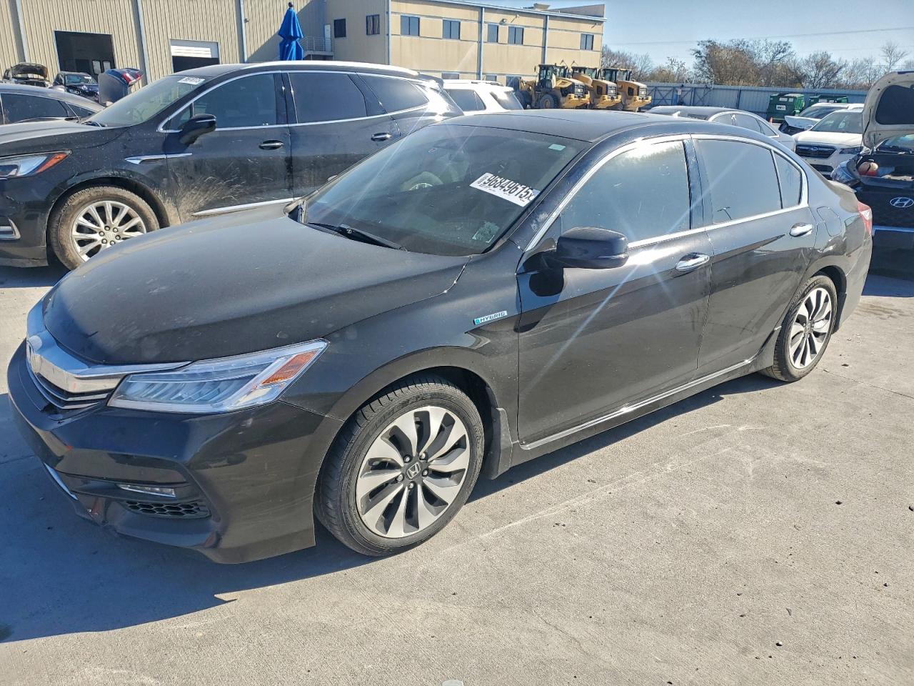 2017 HONDA ACCORD TOURING HYBRID — SIDE damage — photo 1