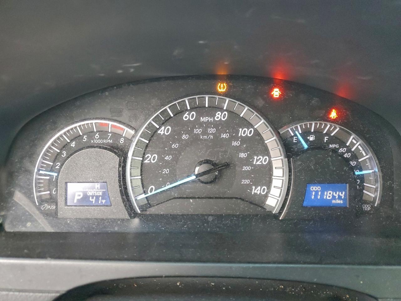 2012 TOYOTA CAMRY BASE photo 9