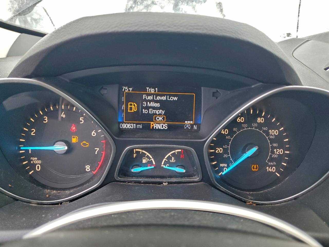 2017 FORD ESCAPE TITANIUM photo 9