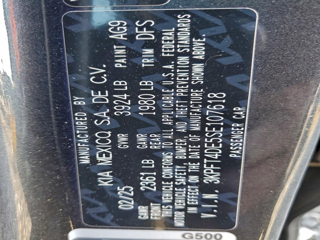 2025 KIA K4 LXS photo 12