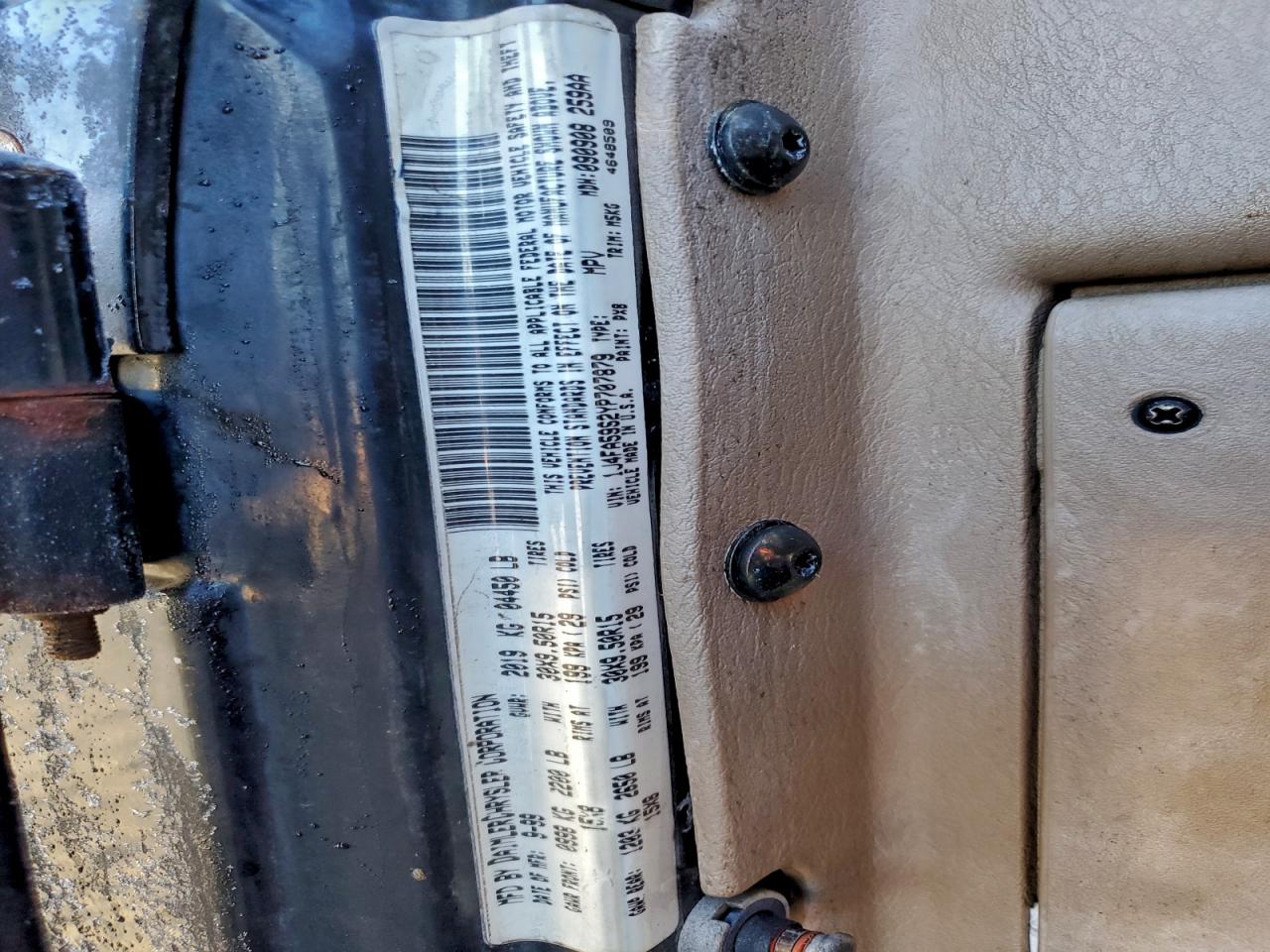 2000 JEEP WRANGLER / TJ SAHARA photo 13