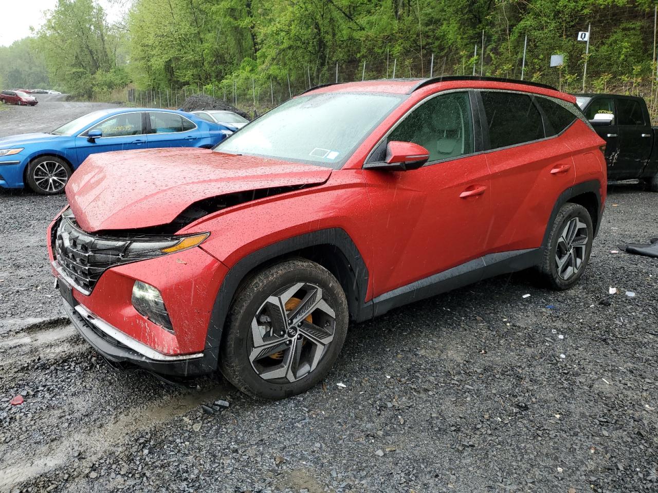 2022 HYUNDAI TUCSON SEL — FRONT END damage — photo 1