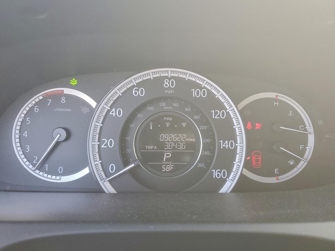 2014 HONDA ACCORD EXL photo 9