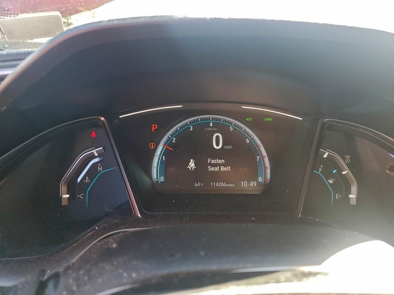 2020 HONDA CIVIC EXL photo 9