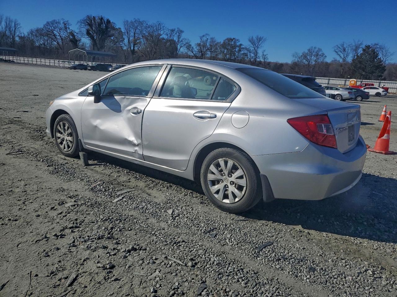 2012 HONDA CIVIC LX photo 2