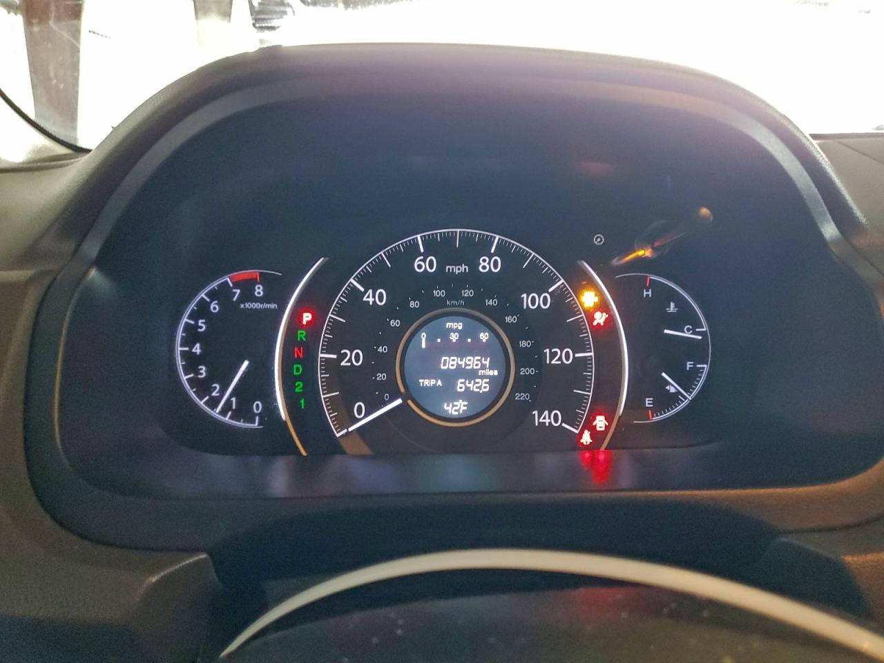 2014 HONDA CR-V EXL photo 9