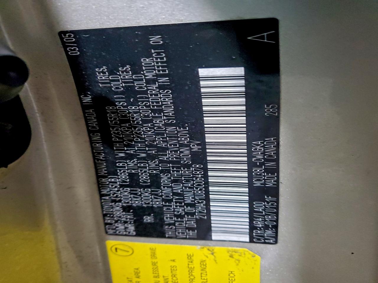 2005 LEXUS RX 330 photo 13