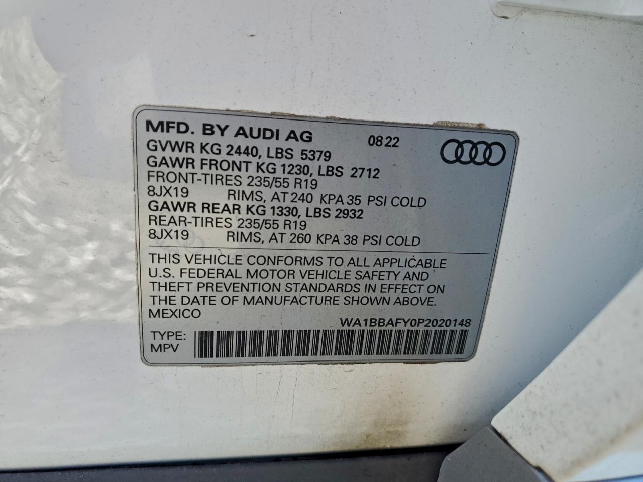 2023 AUDI Q5 PREMIUM PLUS 40 photo 14
