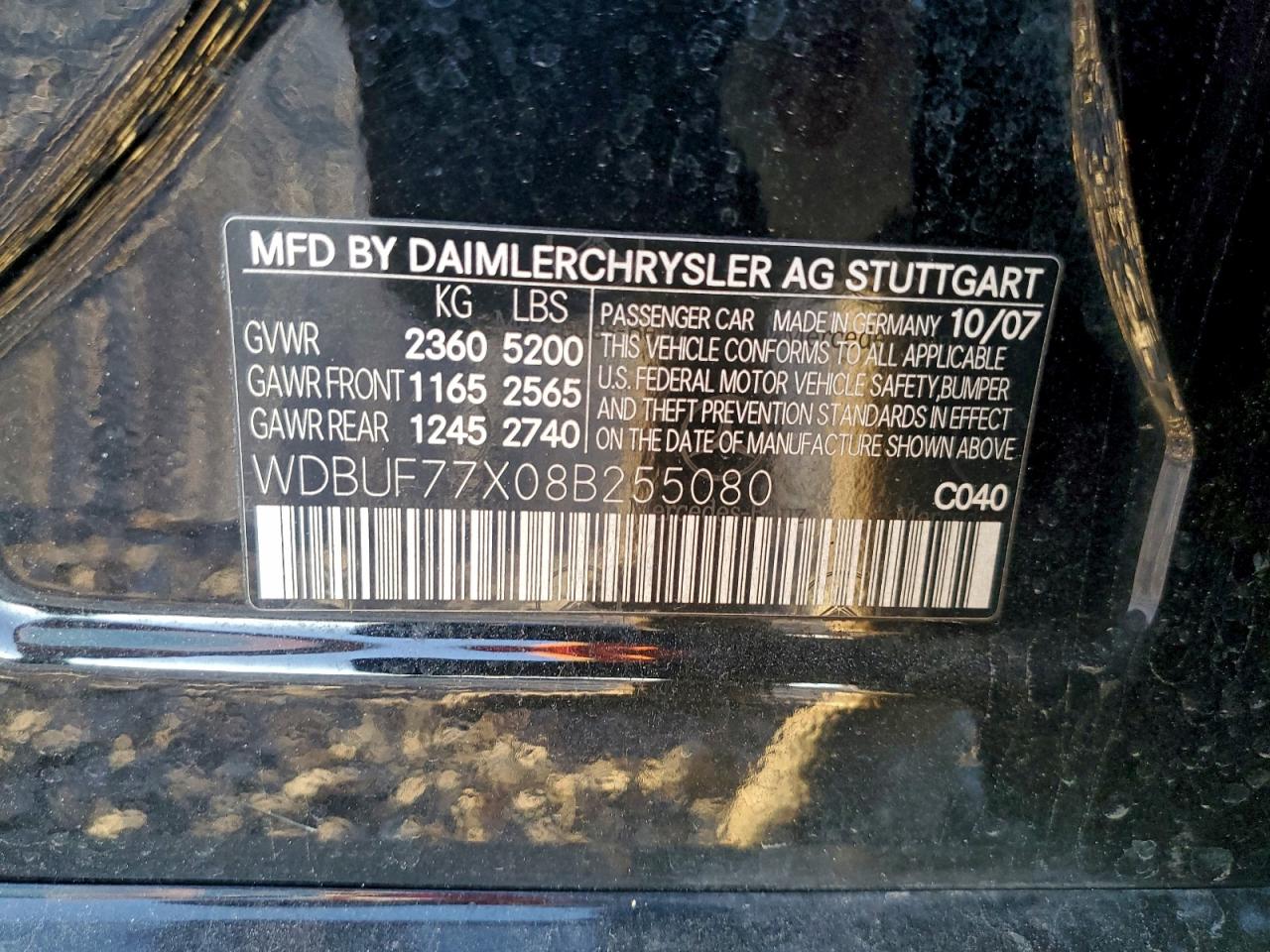 2008 MERCEDES-BENZ E 63 AMG photo 23