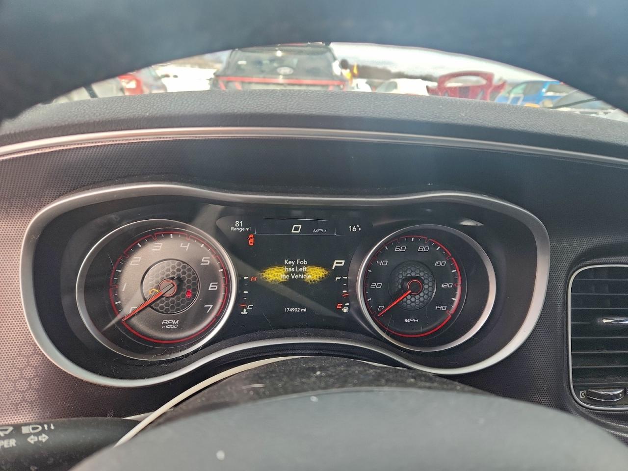 2016 DODGE CHARGER SXT photo 9