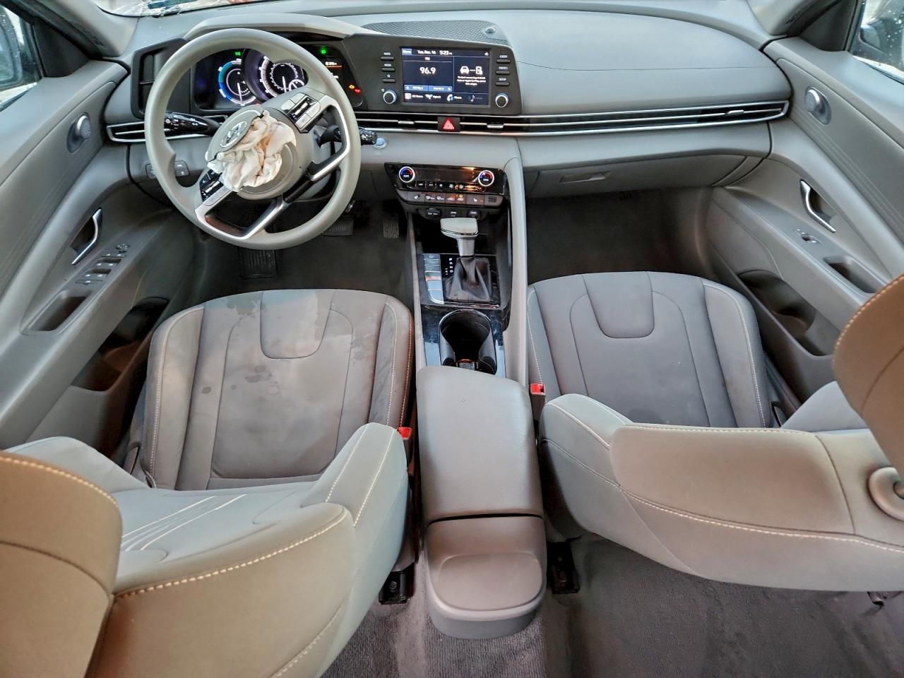 2022 HYUNDAI ELANTRA BLUE photo 8