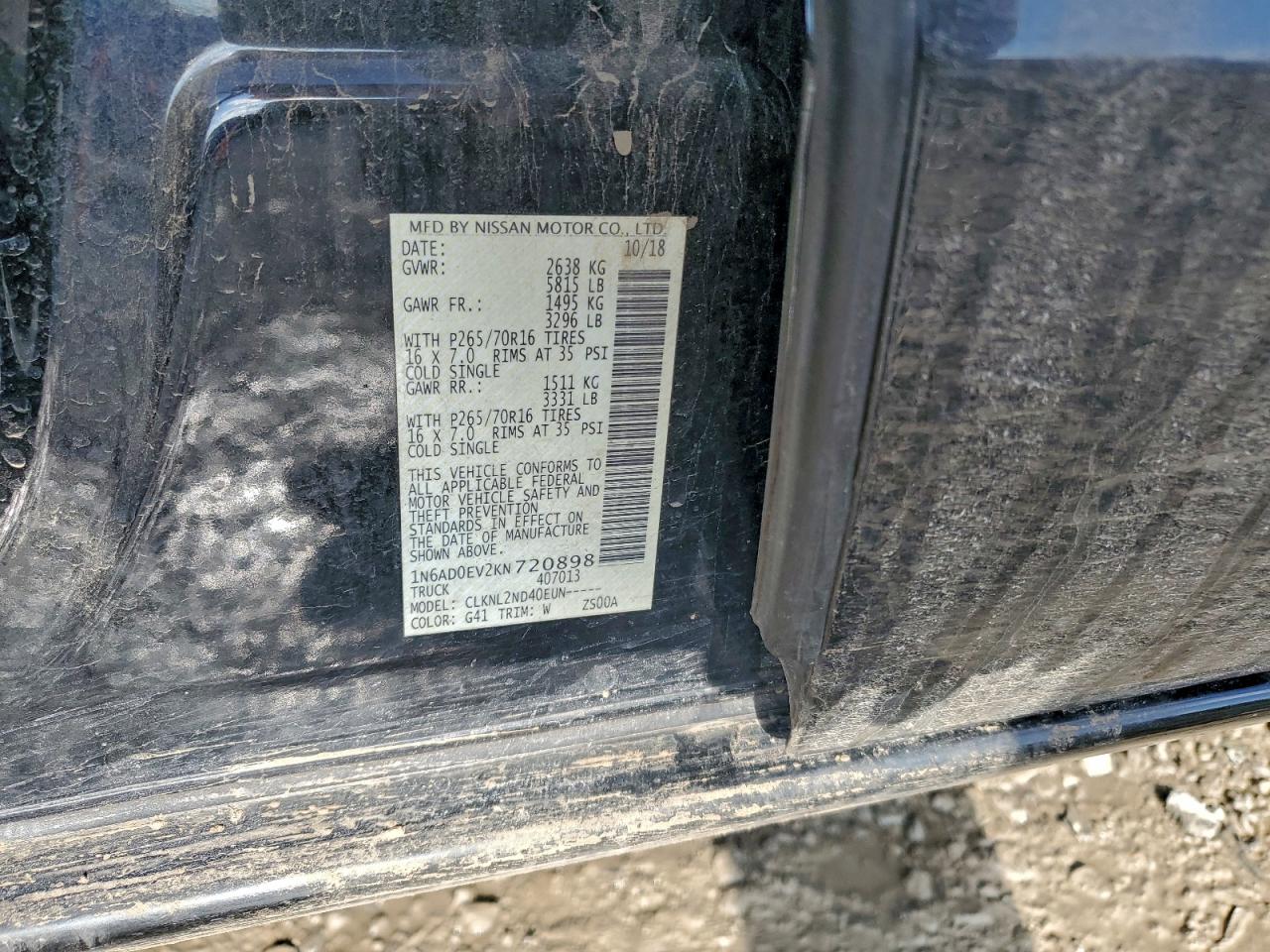 2019 NISSAN FRONTIER S photo 12