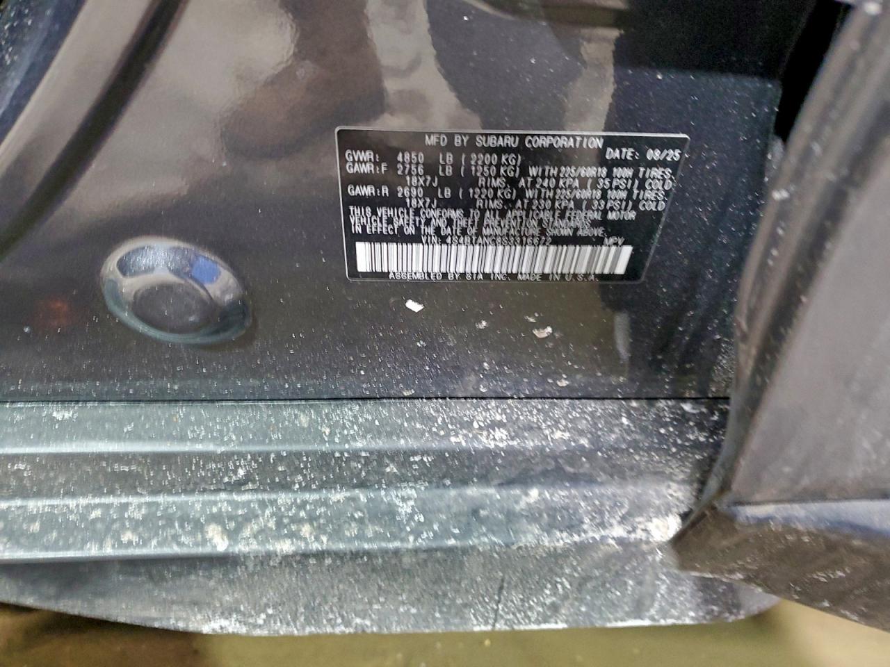2025 SUBARU OUTBACK LIMITED photo 13