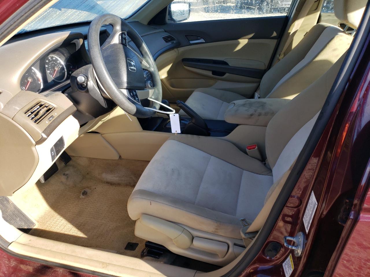 2010 HONDA ACCORD LX photo 7