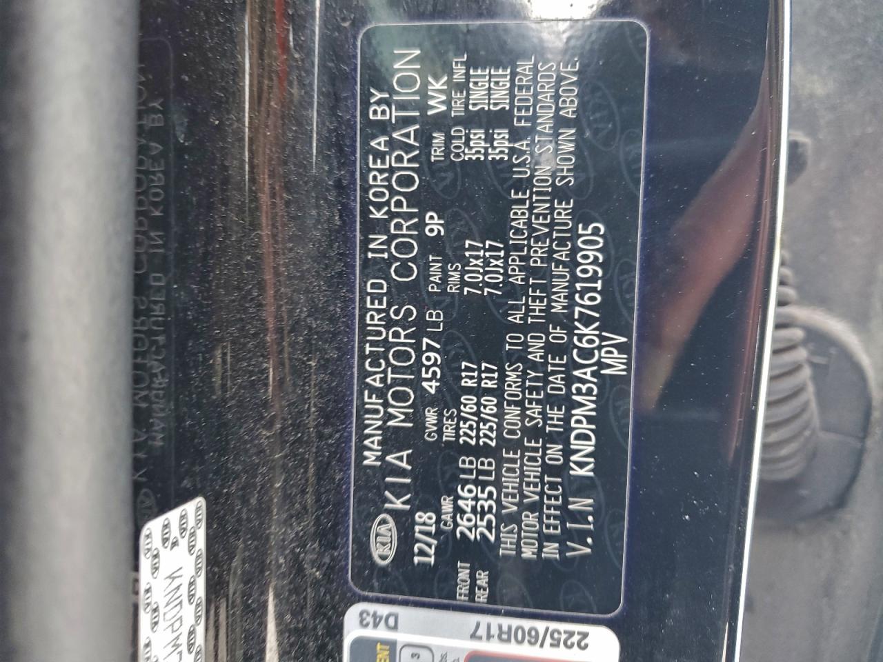 2019 KIA SPORTAGE LX photo 13