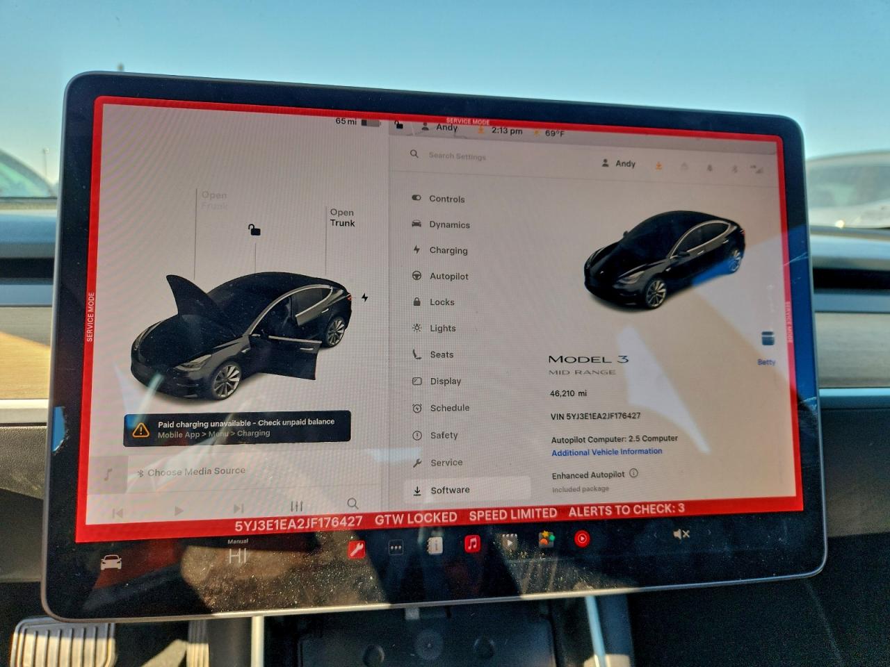 2018 TESLA MODEL 3 photo 9