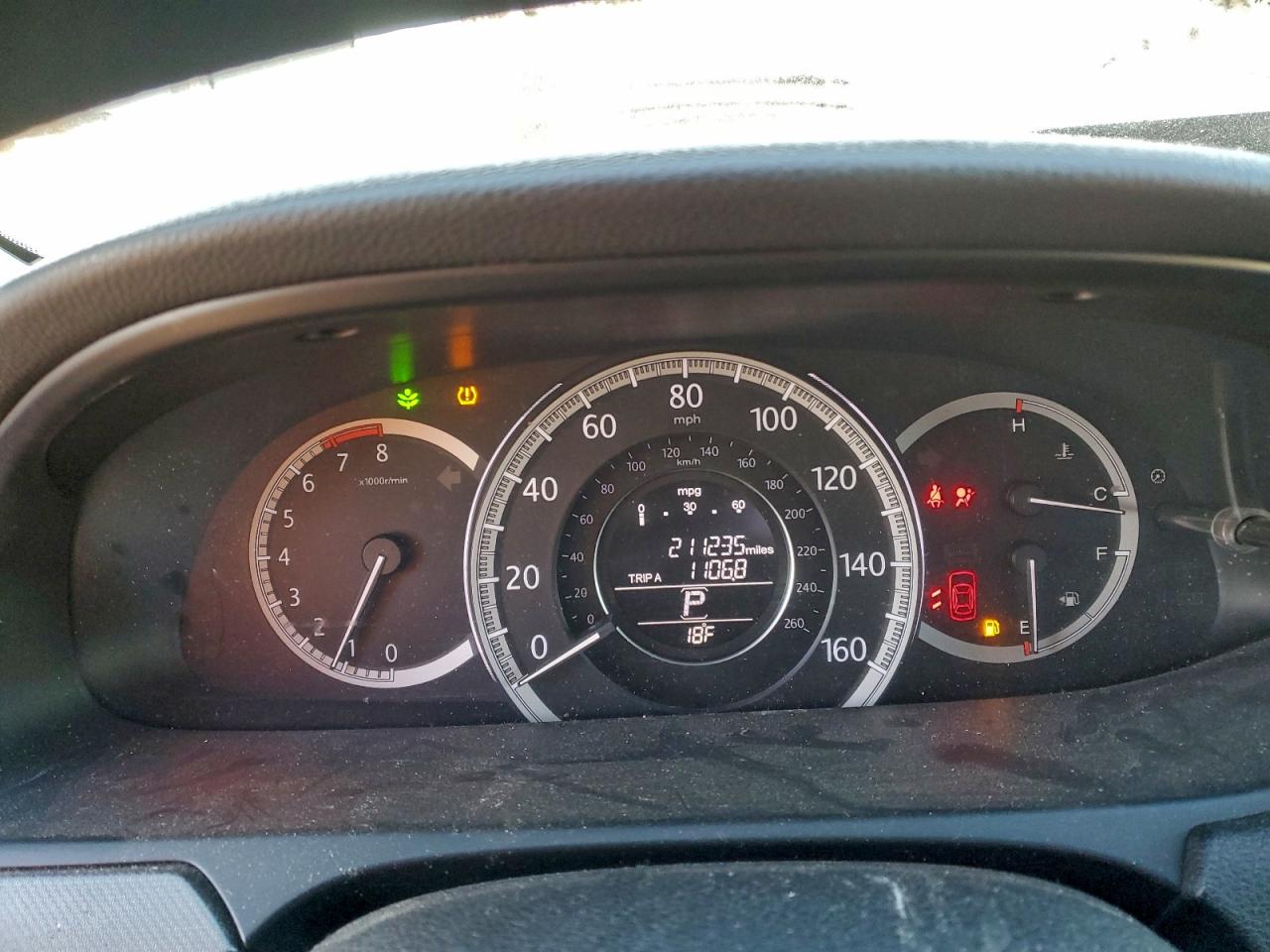2015 HONDA ACCORD LX photo 9