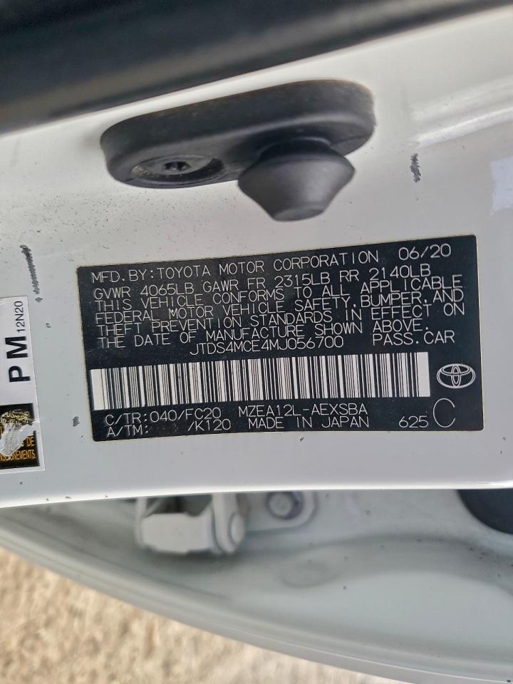 2021 TOYOTA COROLLA SE photo 13