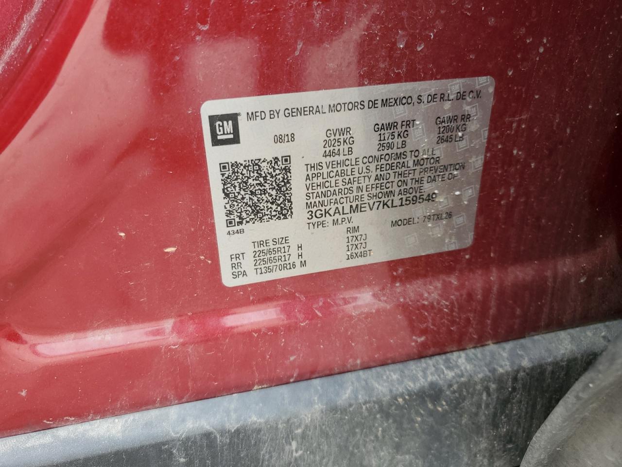 2019 GMC TERRAIN SLE photo 13