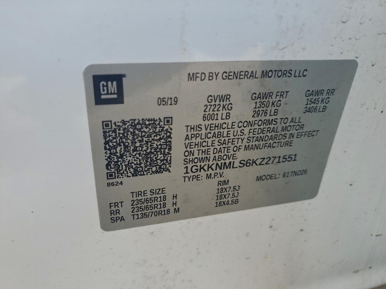 2019 GMC ACADIA SLT-1 photo 13