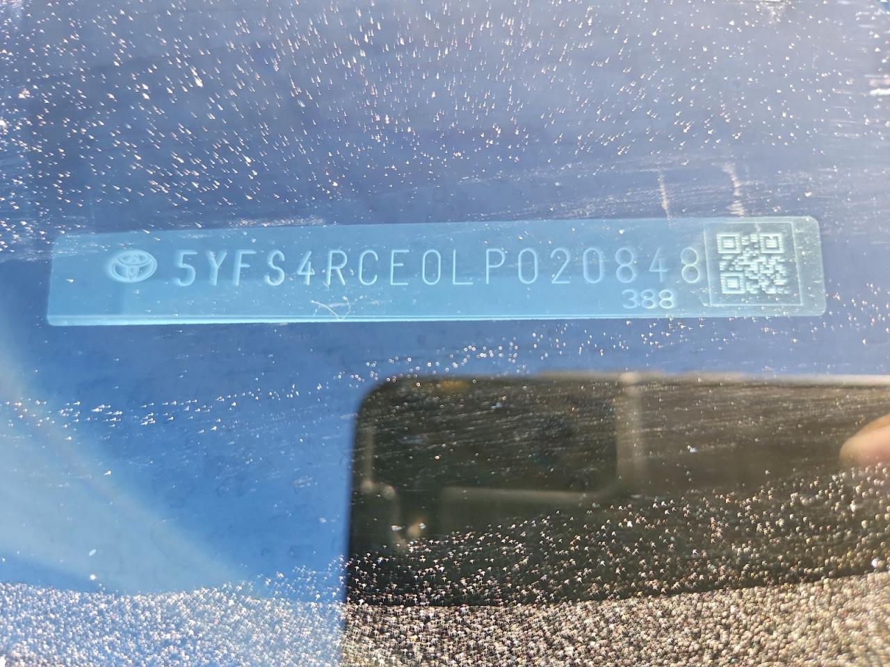 2020 TOYOTA COROLLA SE photo 11