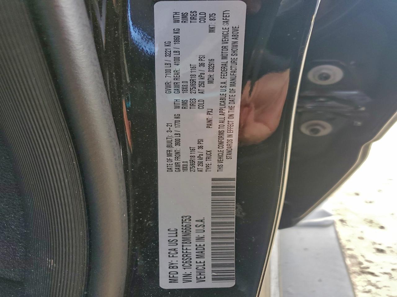 2021 RAM 1500 BIG HORN/LONE STAR photo 12