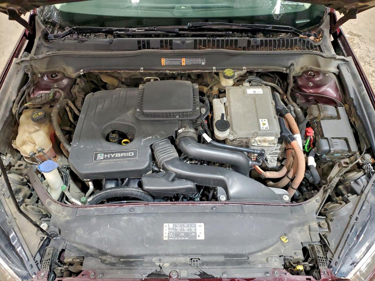 2017 FORD FUSION S HYBRID photo 11