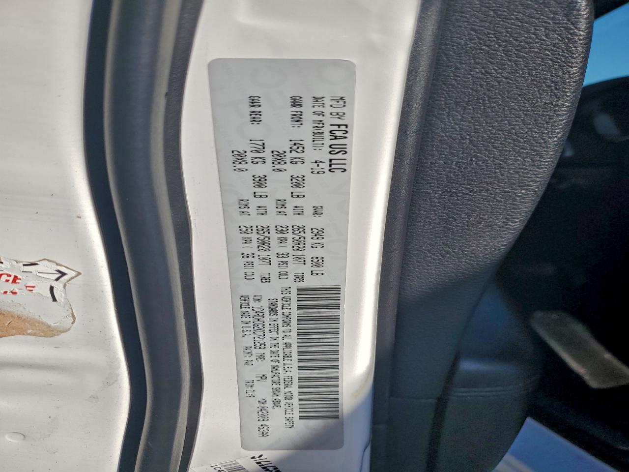 2019 DODGE DURANGO GT photo 13