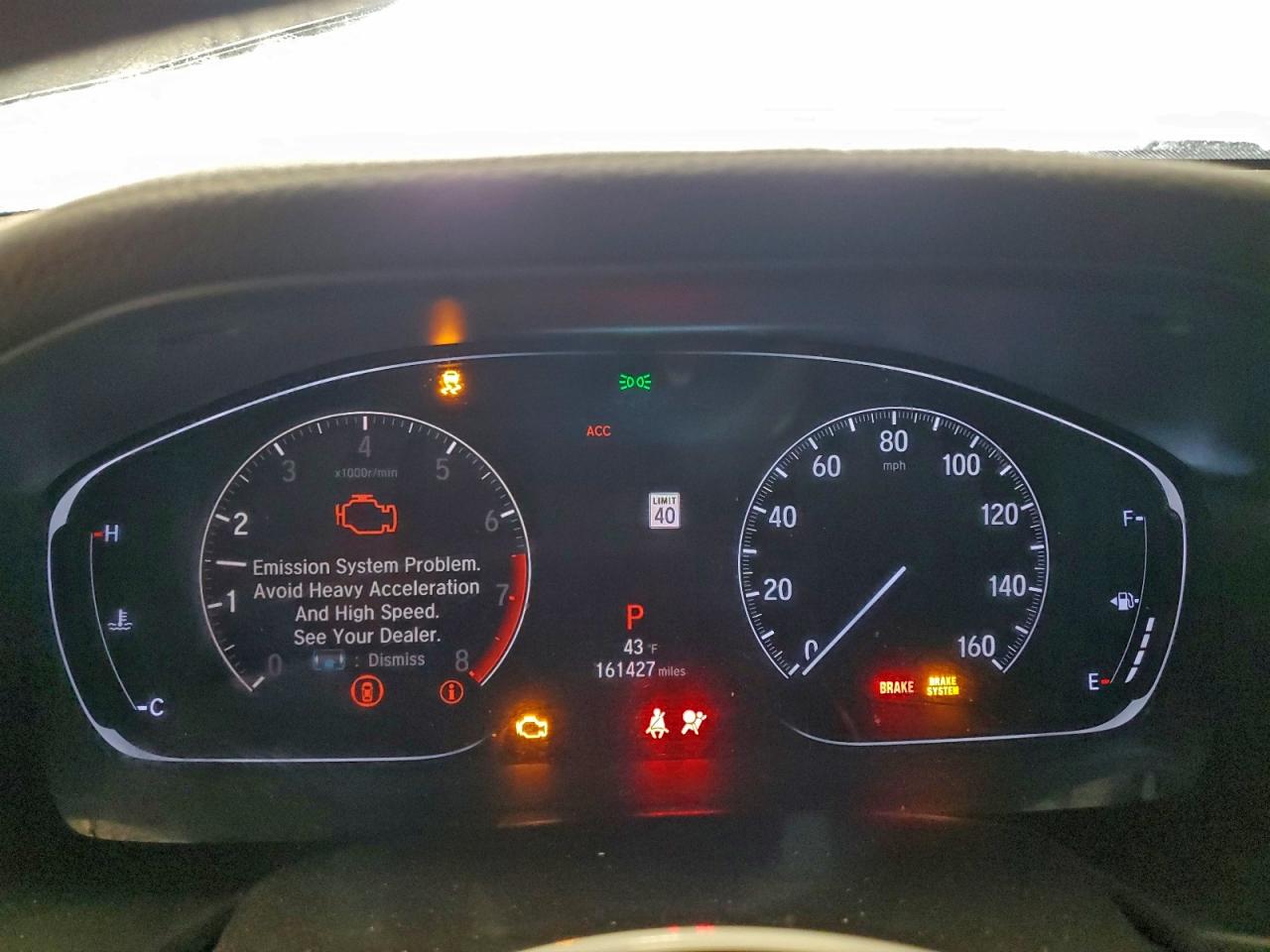 2018 HONDA ACCORD EX photo 9
