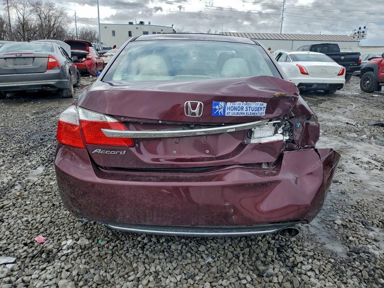 2015 HONDA ACCORD EX photo 6