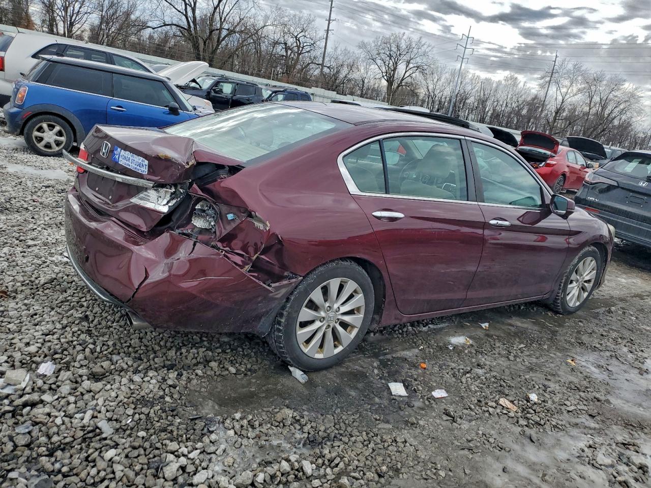 2015 HONDA ACCORD EX photo 3
