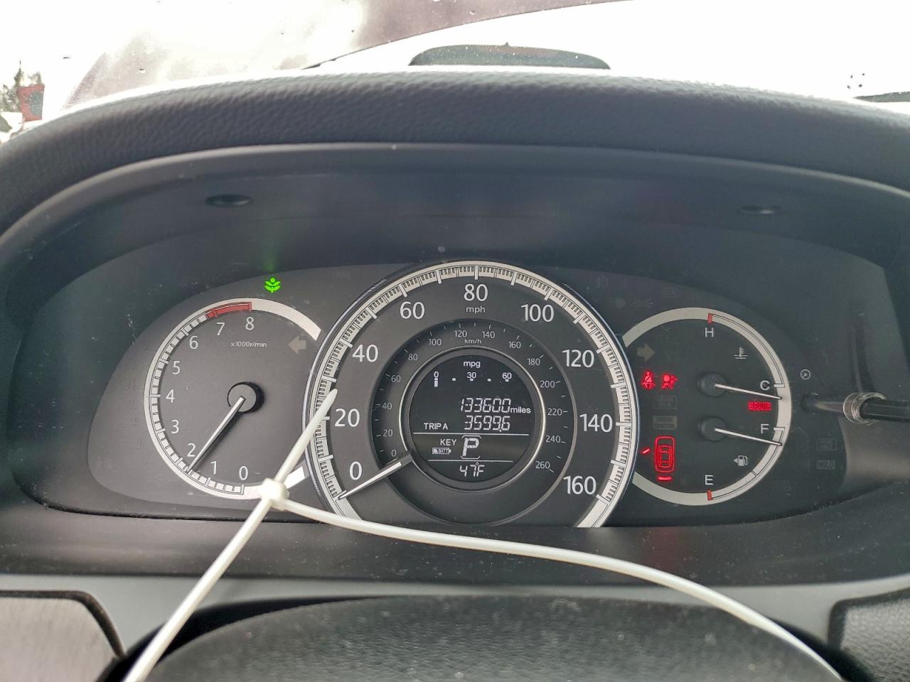 2015 HONDA ACCORD EX photo 9