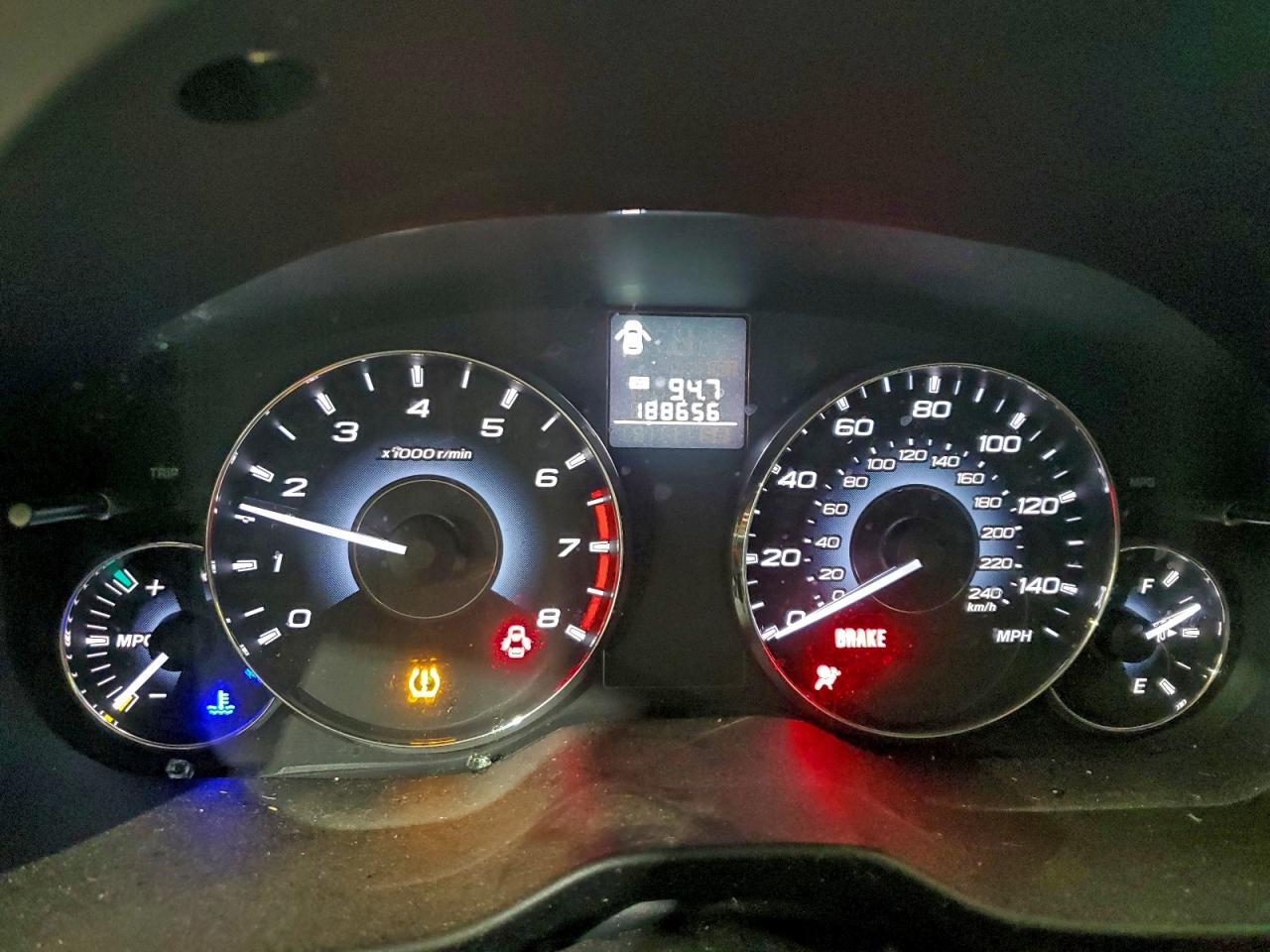 2011 SUBARU OUTBACK 2.5I photo 9