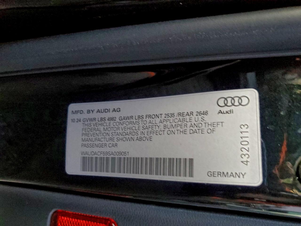 2025 AUDI A5 PREMIUM 45 photo 12